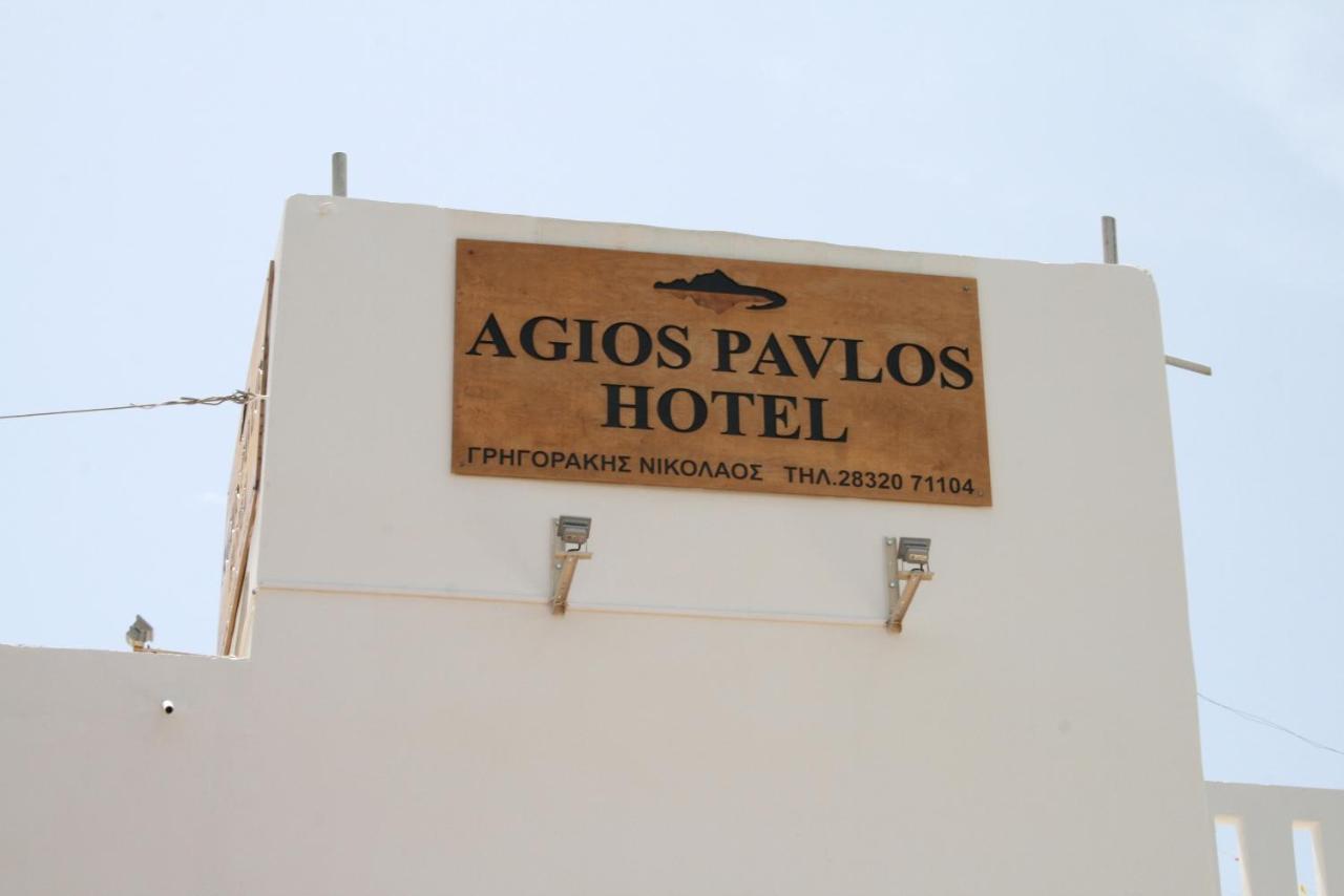Agios Pavlos Hotel Eksteriør billede